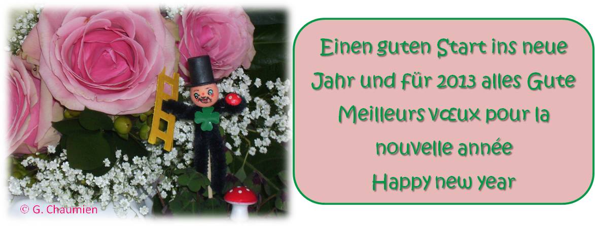 Neujahr 2012-13 mit Spruch