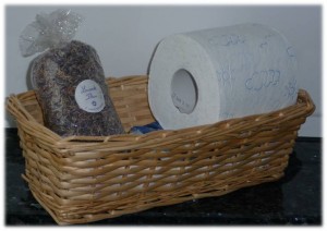 Unverzichtbar: Klosett-Papier