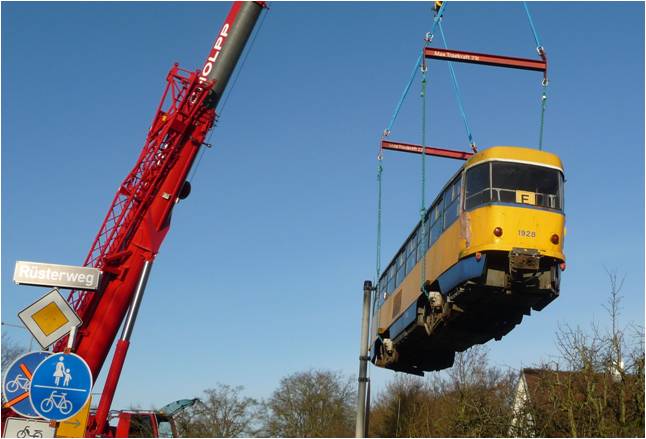 Wenn eine Tram in die Luft geht